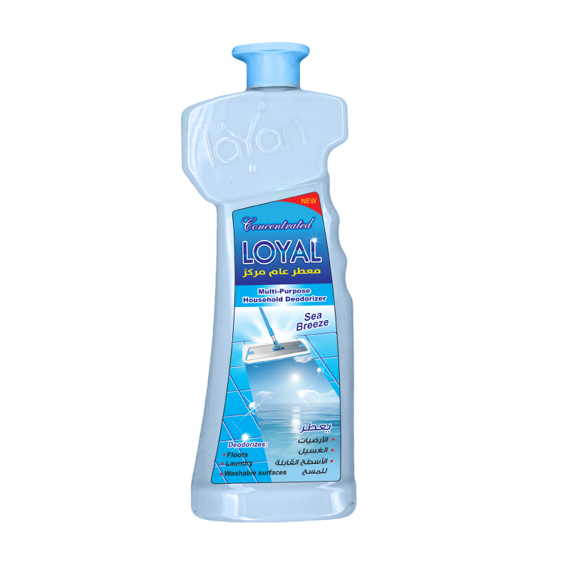 Loyal Multi-Purpose Household Deodorizer - Sea Breeze Blue  - Keeps Freshness  - Eliminates Bad Odors - 700 ml