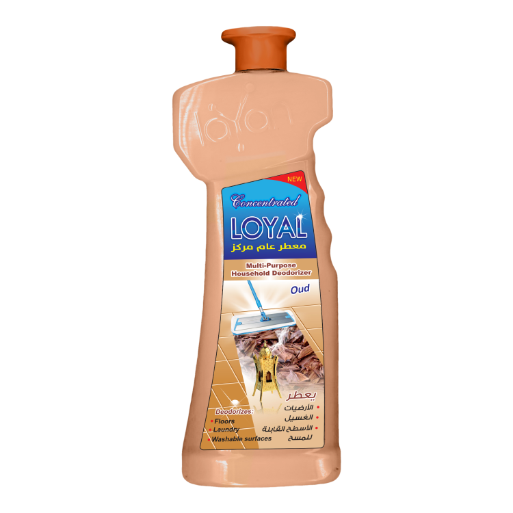 Loyal Multipurpose Household Deodorizer Oud Brown - Bad Odor Remover - Safe to Use - 700 ml