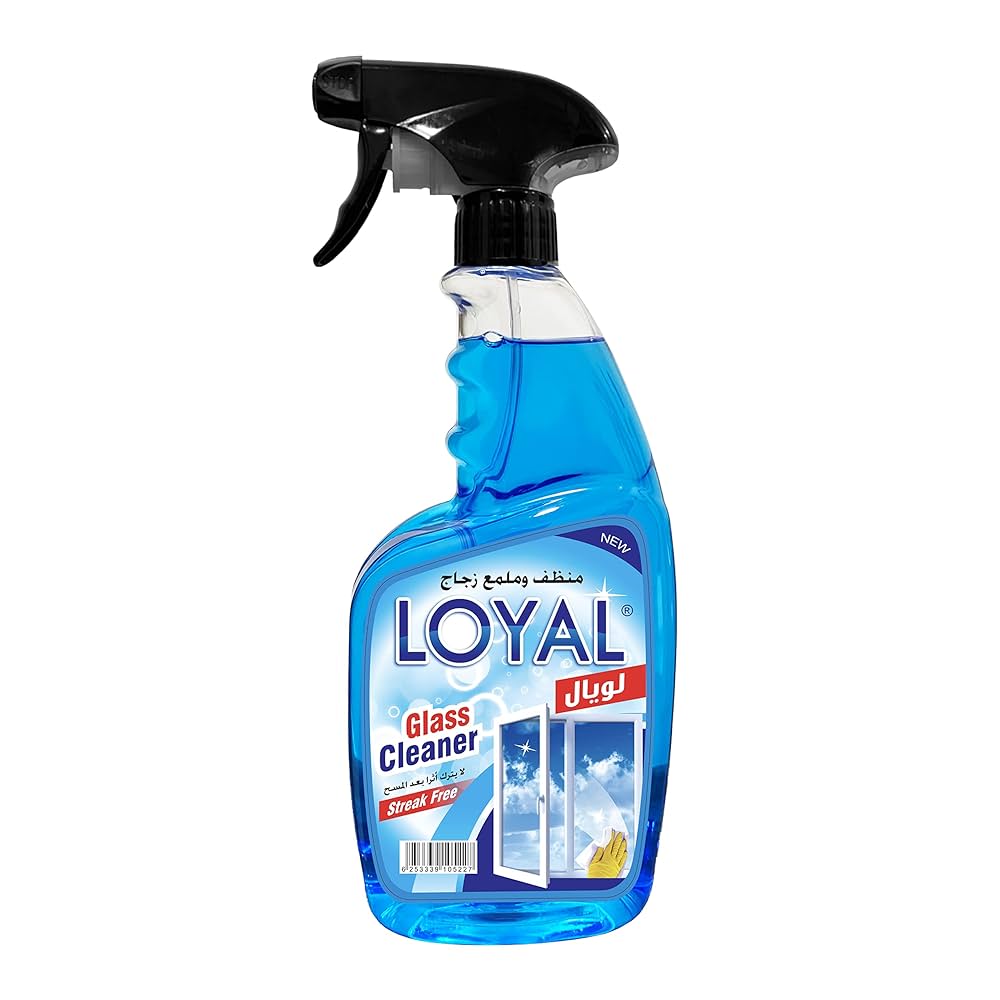 Loyal Glass Cleaner - Streak Free Formula - Quick Drying - 750ml