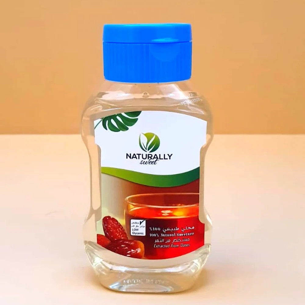 Naturally Sweet Liquid Date Sugar - 100% Liquid Date Sugar - Healthy Alternative to Table Sugar - Extracted from Dates - Low Glycemic & Low Calories - 350 gm