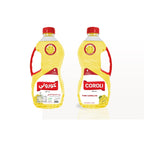Coroli Pure Canola Oil 1.5 Liters Less Saturated Fat High Level of Omega-3 and Minimal Cholesterol for Cooking, Sauteing, Stir-frying And Baking
