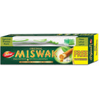 Dabur Miswak Toothpaste - Formulated with Unique Blend of Speacilized Herbs - Strengthens Teeth and Soothes Gum - Fights Bad Breath - 190 gm + Toothbrush