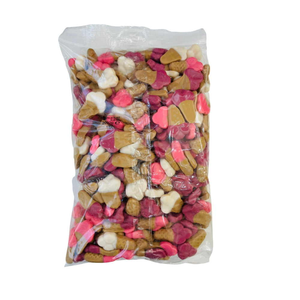 Sweet Factory Big Ice Cream Sweets Stretchy, Sweet, and Creamy All at the Same Time Smooth Texture and Appealing Looks for Treats Light Vanilla Scent 2kg