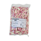 Sweet Factory Big Strawberry Cake Sugar-coated Jellies Aromatic Strawberry Flavor Complimented By A Creamy Vanilla Base 2kg
