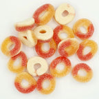 Sweet Factory Sour JuiceBerry Round-shaped Jellies Delicately Sugar-coated to Perfection Natural Spanish Peaches Flavor 2kg