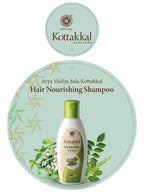 Kottakal 100% Ayurvedic Hair Nourishing Herbal Shampoo - For Beautiful, Strong and Healthy Hair    - 100 ml