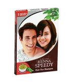 Henna Speedy Natural Brown Hair Dye Shampoo - With Henna Extract - In Just 7 Minutes - 30 ml