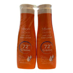 Silkeen Naturals 72 Hour Creme Body Lotion  - With Aloe Vera & Vitamin E - Ultra Healing - 400ML x 2 - Twin Pack