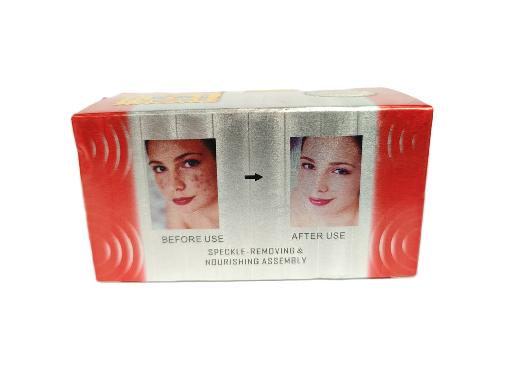 Jiaoli Whitening Cream Red 2 in 1 - Instant Solution for Acne - Wrinkle-removing and Speckle-removing - 2 x 20g