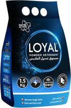 Loyal Powder Detergent - with Powerful Cleaning Action - Economical & Suitable for All Fabrics - 1.5 kg