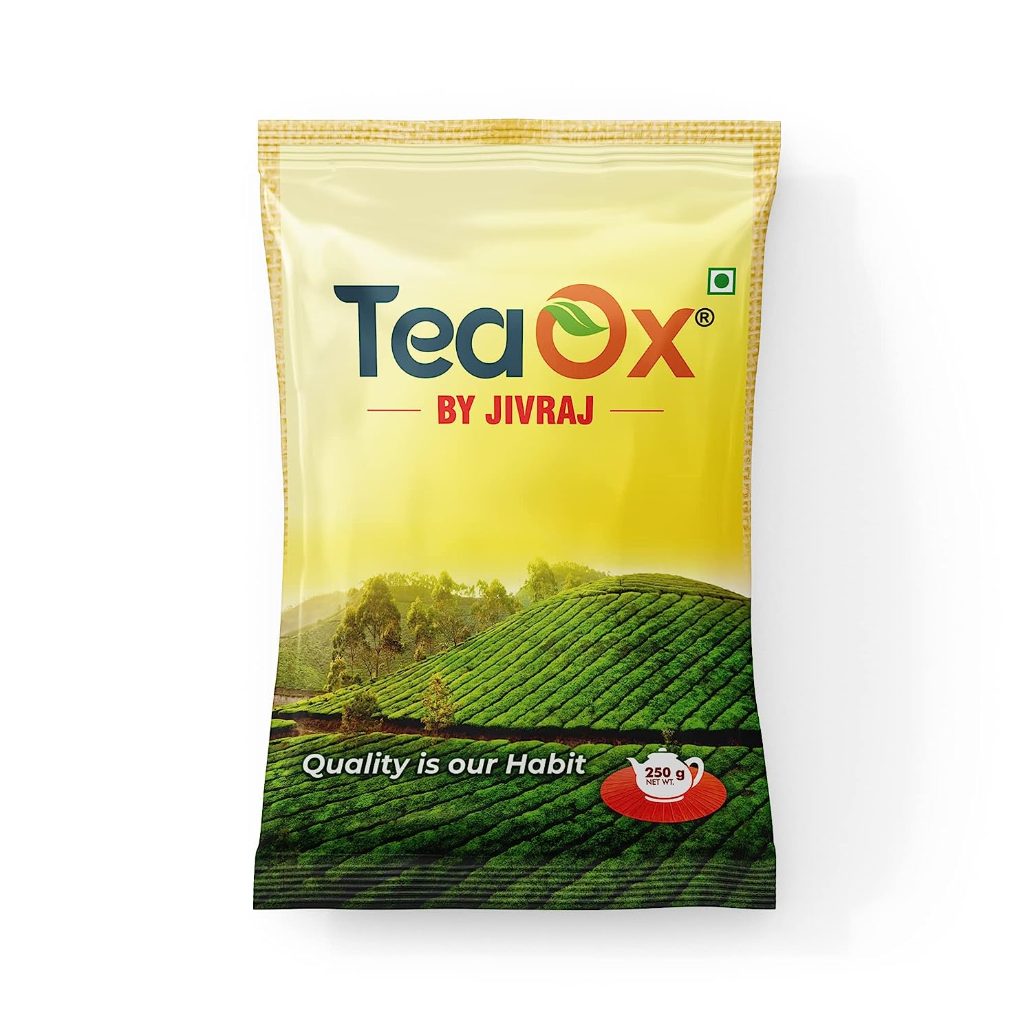 Tea Ox By Jivraj Premium Tea - Assam Tea Leaves - For All Chai Lovers - 250 Grams