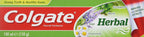 Colgate Herbal Toothpaste - Enriched with Natural Extracts - Strong & Healthy Gums  - With the Goodness of Eucalyptus, Myrrh, Sage, Chamomile  - 100 ml