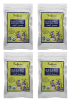Sanjeevani Naturals Indigo Powder for Hair Color - Natural Grey Coverage & Hair Conditioning - For Men And Women   - 4 x 25 g - 100 Total Grams