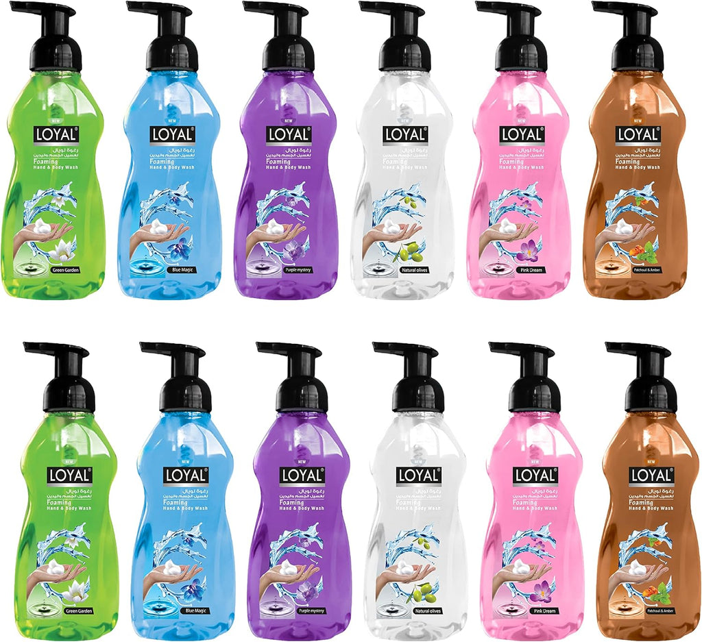 Loyal Forming Hand Wash (Green Garden)-Foaming Formula,Refreshing Scent,Gentle on Skin,Effective Cleansing-pH-Balanced,Dermatologically TestedGently washing hands -500 ml