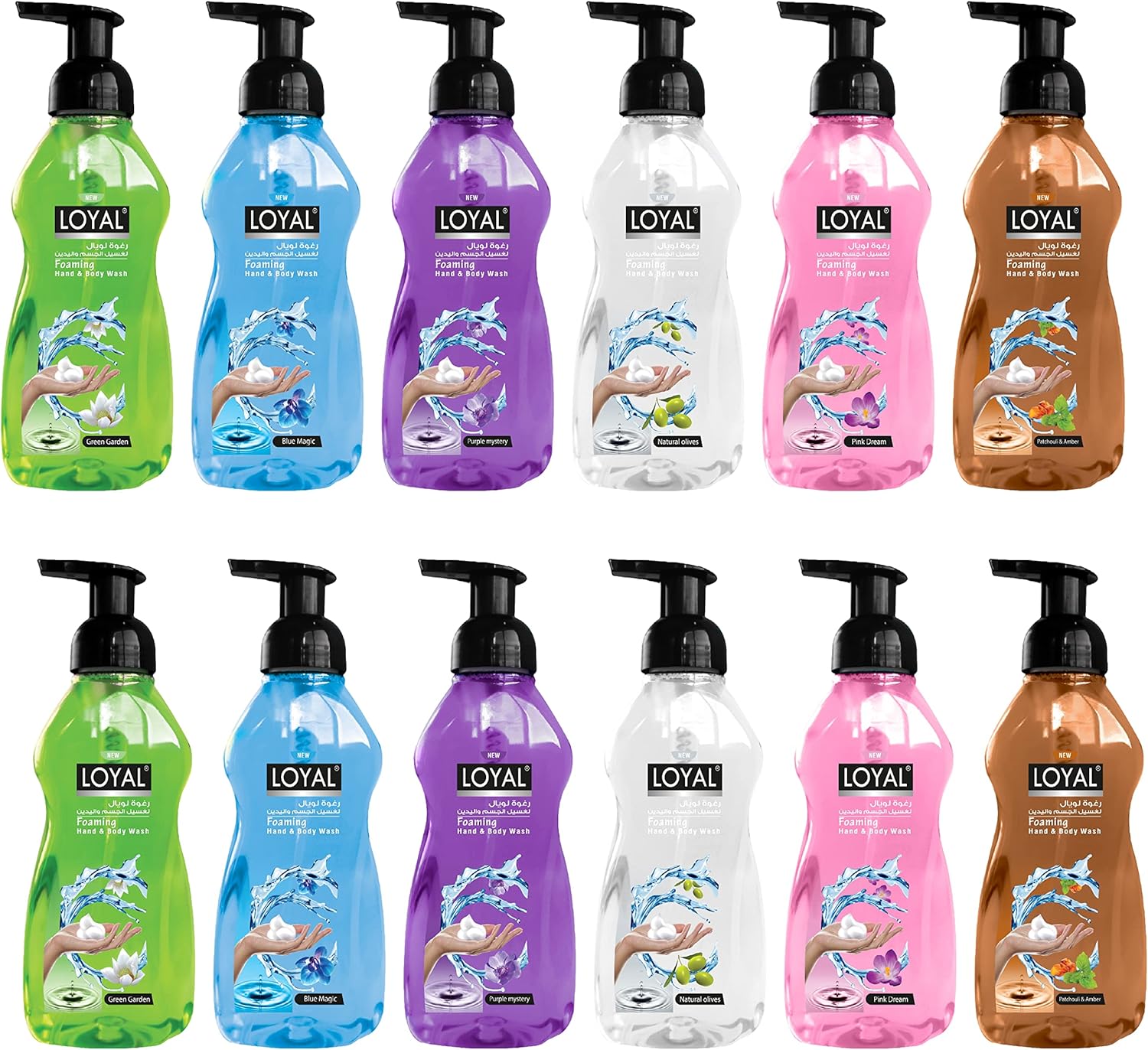 Loyal Forming Hand Wash (Green Garden)-Foaming Formula,Refreshing Scent,Gentle on Skin,Effective Cleansing-pH-Balanced,Dermatologically TestedGently washing hands -500 ml