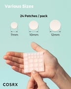 CosRx Acne Pimple Master Patch 24 Patches - Fast Acting - Act as Protection Cover - Non-drying