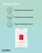 CosRx Acne Pimple Master Patch 24 Patches - Fast Acting - Act as Protection Cover - Non-drying