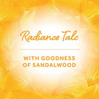 Pond's Sandal Radiance Talc Natural Sunscreen  - Body Powder - Safe & Natural - Removes Excess Oil Secretion - Prevents Body Odor - 100 g