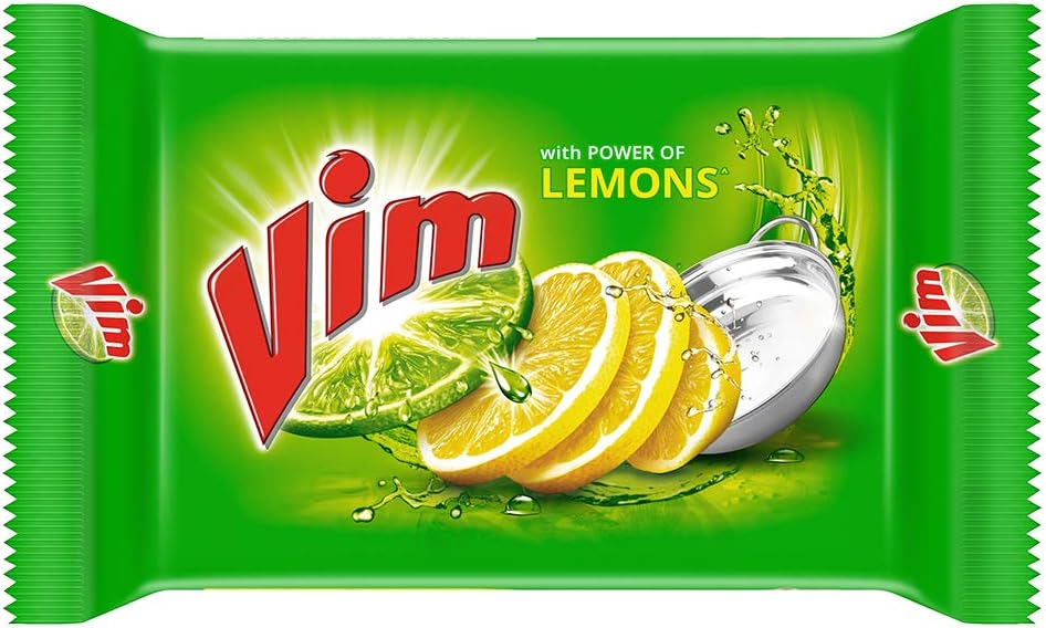 Vim Super Value Pack  With Power of Lemons - Tough On Stains - 4 x 200 g