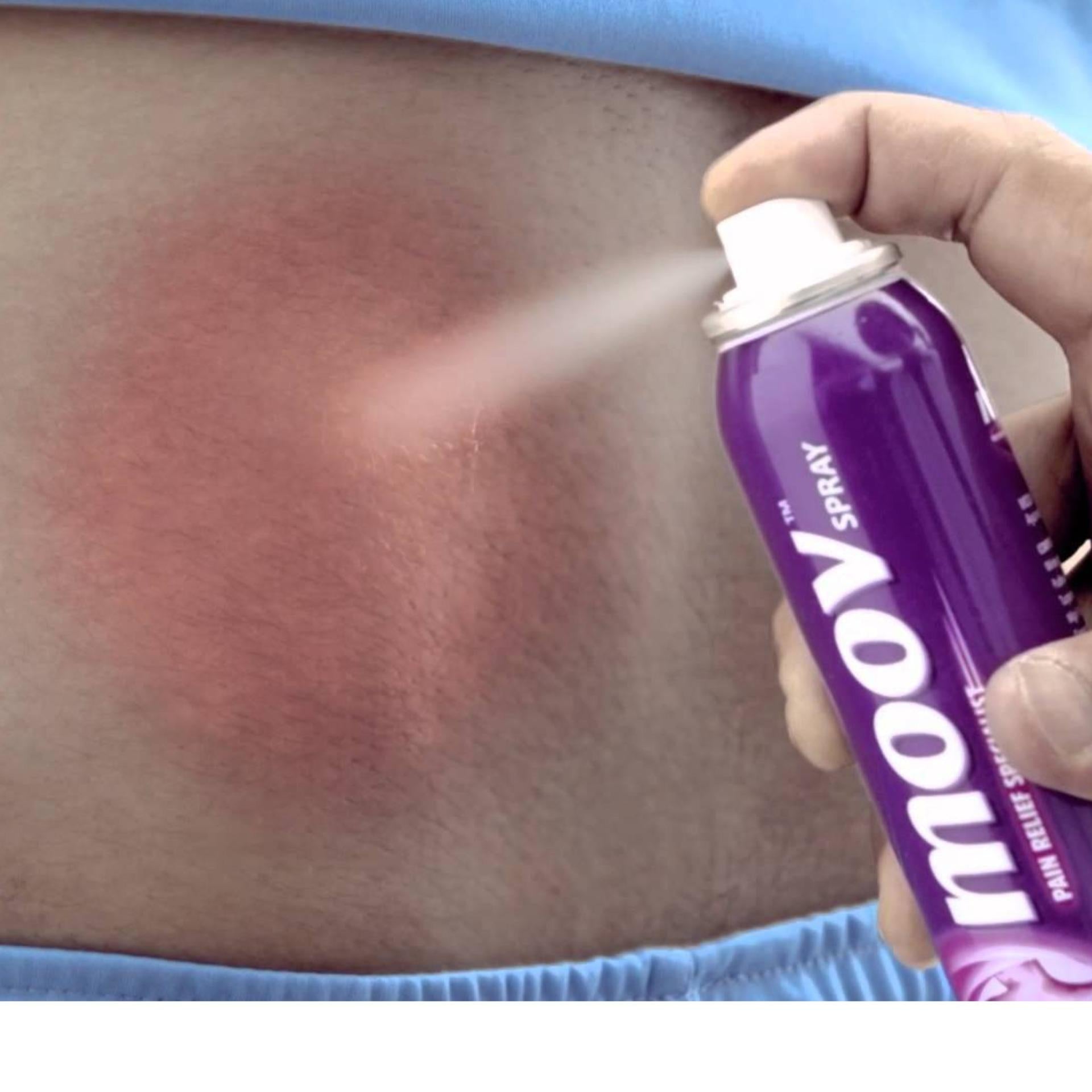 Moov Rapid Relief Spray - Fast Relief From Aches & Pains - For Backaches, Muscular Pains, Sprains, Athritic Pains - 150 ml