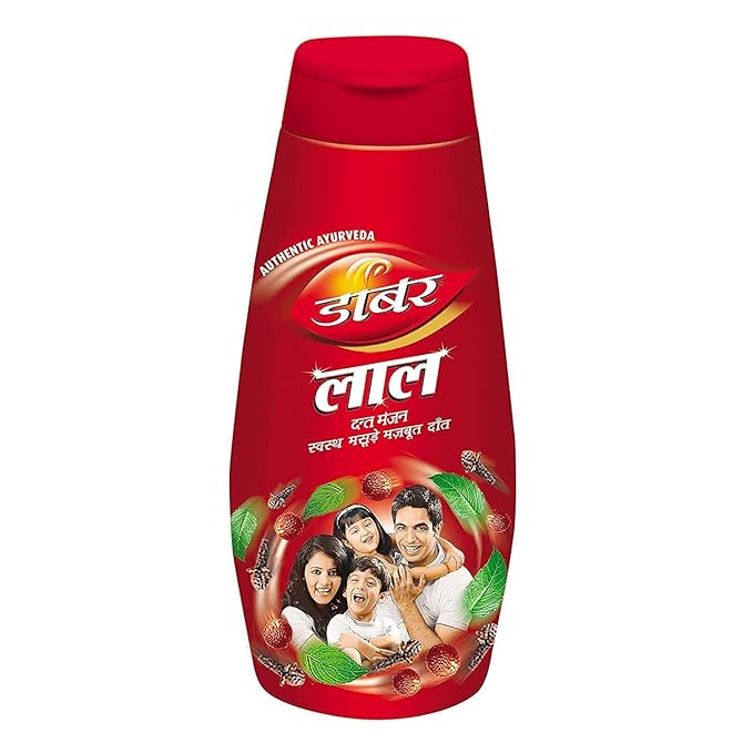 Dabur Red Tooth Powder - Helps in Fighting Germs and Curing Gingivitis - Helps Combat Bad Breath- Prevents Dental Ailments - 100g