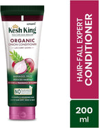 Emami Kesh King Scalp & Hair Medicine Organic Onion Conditioner With Curry Leaves - Manages Frizz - Reduces Hairfall - 21 Herbs & Fragrance of Flowers - 200ml