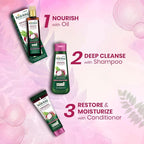 Emami Kesh King Scalp & Hair Medicine Organic Onion Conditioner With Curry Leaves - Manages Frizz - Reduces Hairfall - 21 Herbs & Fragrance of Flowers - 200ml