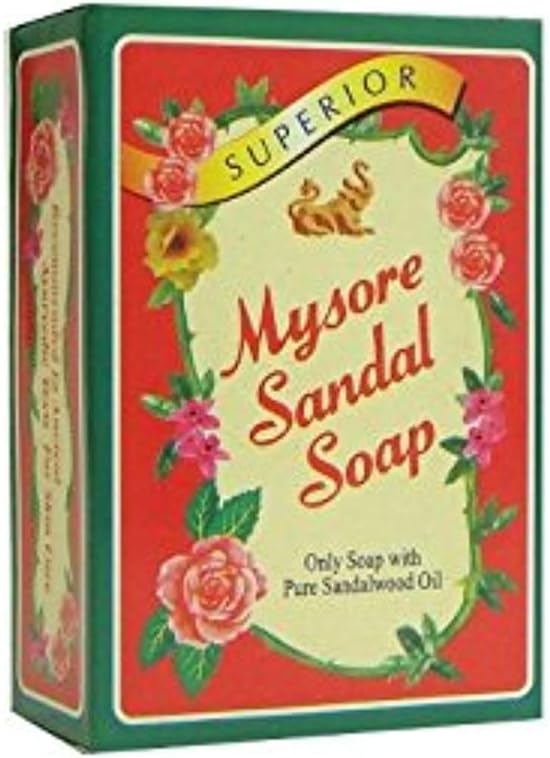 Mysore Sandal Soap Sandal Soap  - Pure Sandalwood Oil - Skin-Friendly Ingredients-75gm X 200 Pieces