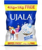 Ujala Idd Washing Powder (Semi Automatic) - Effortless Washing Superior Brightness - Long Lasting Freshness - Whitens Clothes in One Wash5 kg