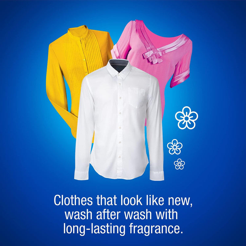 Ujala Idd Washing Powder (Automatic) - Effortless Washing Superior Brightness - Long Lasting Freshness - Whitens Clothes In One Wash - 4Kg+1Kg