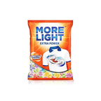 More Light Washing Powder  - Power Stain Removal - Removes Tough Stains With Ease - Safe on Colours - Long Lasting Fragrance  - 1Kg