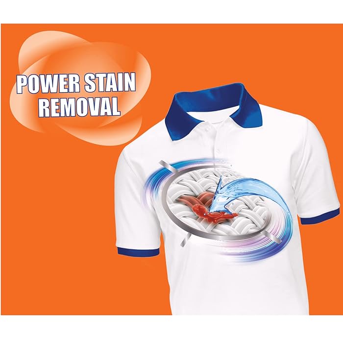 More Light Washing Powder  - Power Stain Removal - Removes Tough Stains With Ease - Safe on Colours - Long Lasting Fragrance  - 1Kg