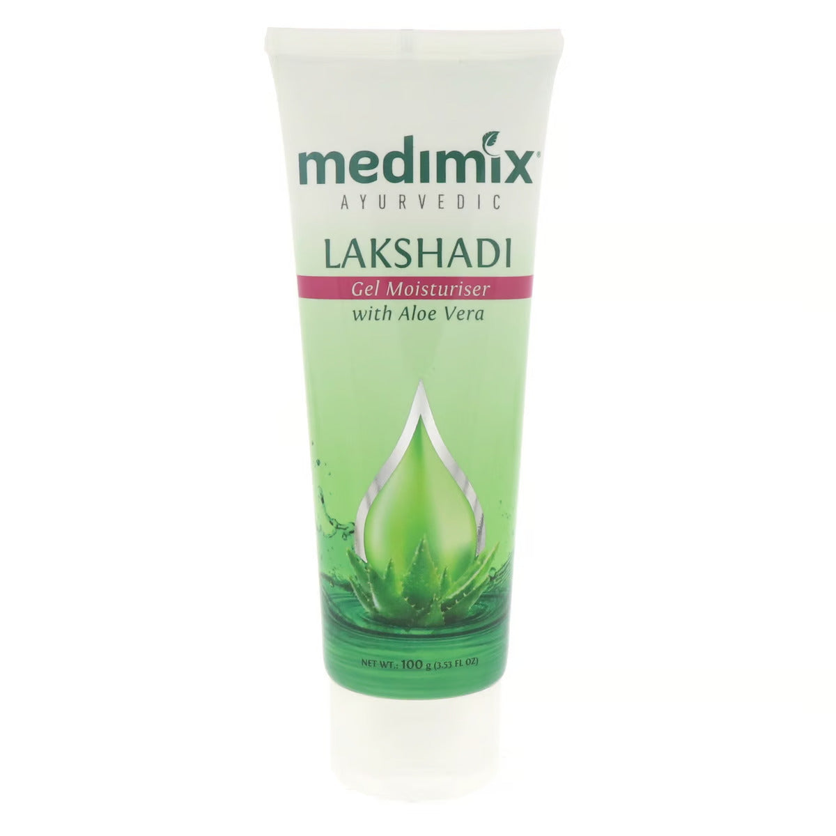 Medimix Lakshadi Gel Moisturizer Aloe Vera - Deeply Hydrates the Skin upto 8 Hrs - Keeps the Skin Nourished - 100 ml