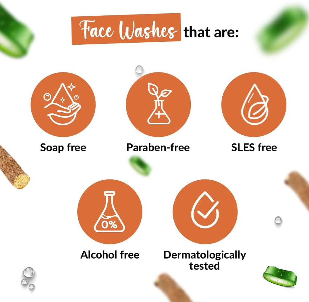 Medimix Anti Tan Face Wash  - Fights Tanning & Dark Spots - Fast Acting Ayurveda - With Tanaka & Aloe Vera - 150 ml