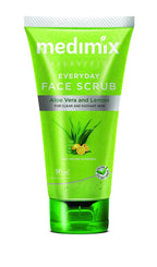 Medimix Everyday Face Scrub  - For Clear & Radiant Skin - With Aloe Vera & Lemon - Fights Skin Ageing and Improves Luster - Provides a Soothing Moisturize to Skin - 150 ml