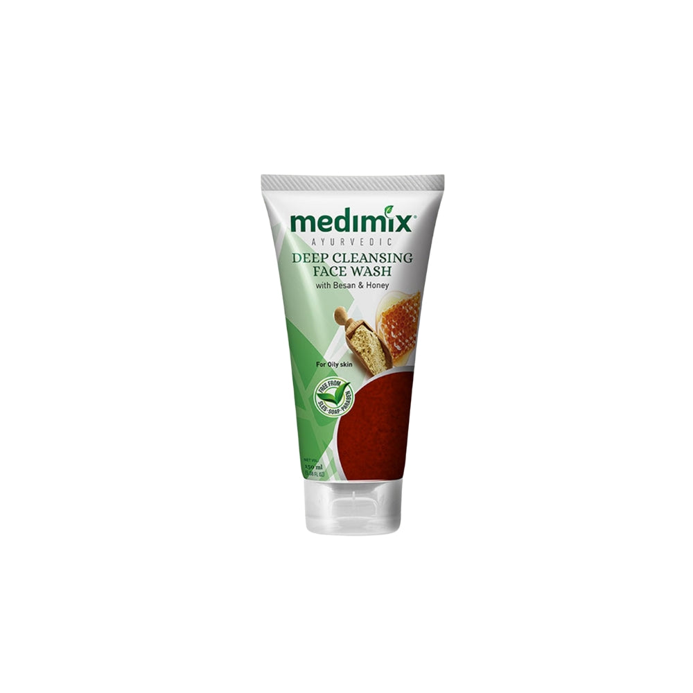Medimix Ayurvedic Oil Clear Face Wash 150ml Free From Sles Soap and Paraben for Oily SKin with Besan and Honey