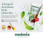 Medimix Deep Cleansing Facewash - Perfect Solution For Oily Skin Worries  - With Besan & Honey - For Deeper Skin Nourishment  - 150 ml
