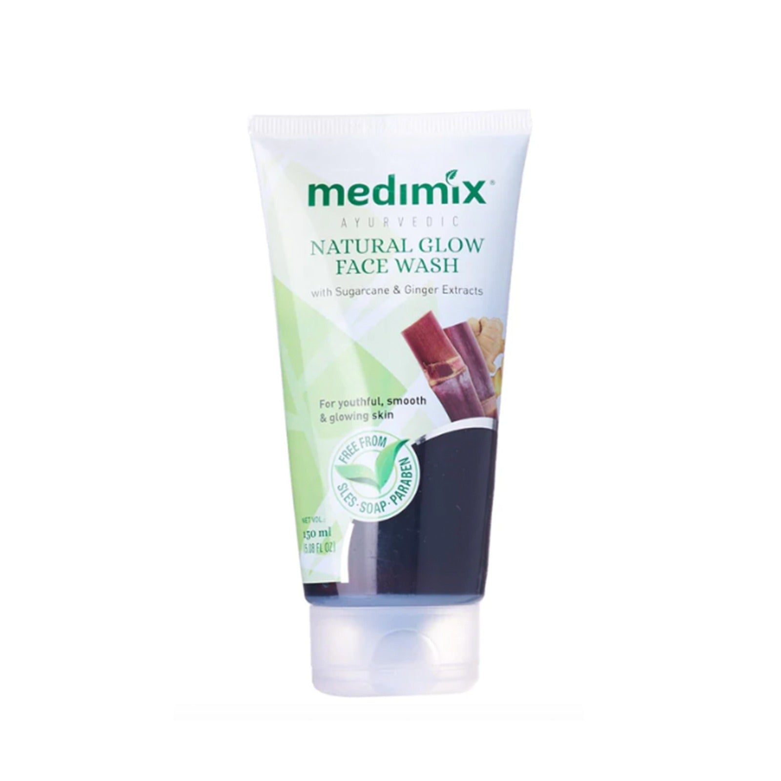 Medimix Medimix Ayurvedic Natural Glow Face Wash  Free From Sles Soap and Paraben  for Youthful, Smooth and Glowing Skin with Sugarcane and Ginger Extracts