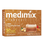 Medimix Ayurvedic Vetiver Soap - For Healthy & Youthful Skin- Enriched With Natural Goodness of Vetiver - For Naturally Pure and Glowing Skin - 125 gm