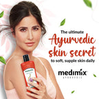 Medimix Kumkumadi Body Wash with Natural Glycerine - For Clear & Radiant Skin - Free from SLES, Soap, Alcohol & Paraben- Improves Skin Moisture & Texture - 300 ml