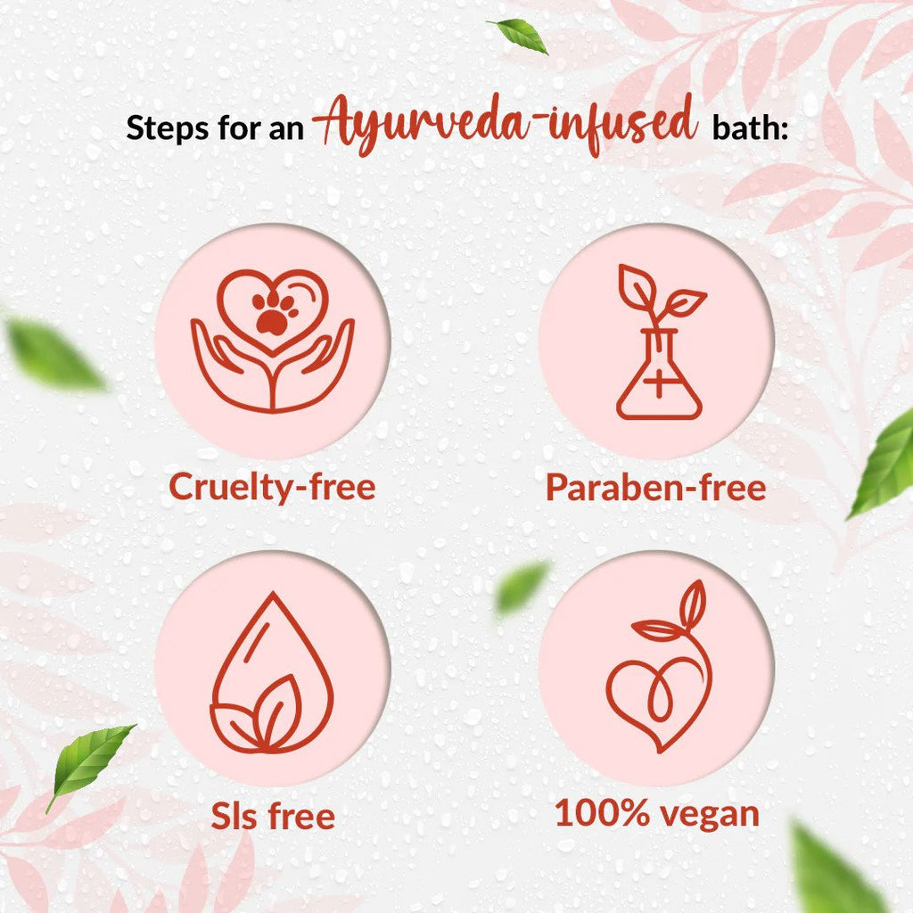 Medimix Kumkumadi Body Wash with Natural Glycerine - For Clear & Radiant Skin - Free from SLES, Soap, Alcohol & Paraben- Improves Skin Moisture & Texture - 300 ml