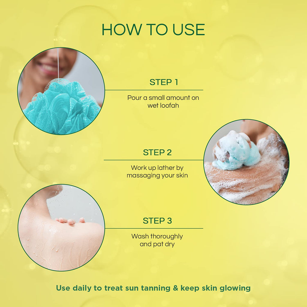 Medimix Ayurvedic Body wash 300ml Free From Sles, Soap, Alcohol, and Paraben for Fair and Blemish Free Skin Turmeric with Argan Oil 300ml