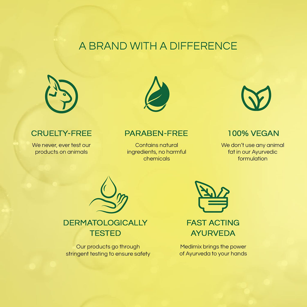 Medimix Ayurvedic Body wash 300ml Free From Sles, Soap, Alcohol, and Paraben for Fair and Blemish Free Skin Turmeric with Argan Oil 300ml