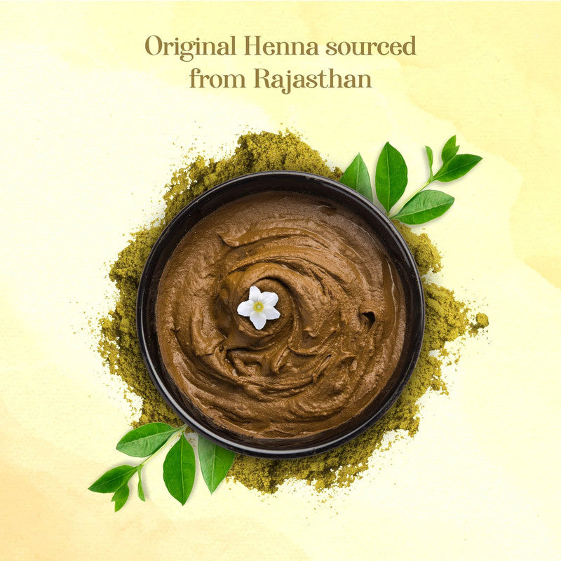 Medimix Henna Powder with 18 Herbs - For Soft & Shiny Hair - 100% Natural Hair Color - Controls Damage and Keeps Hair Moisturized  - 150 gm