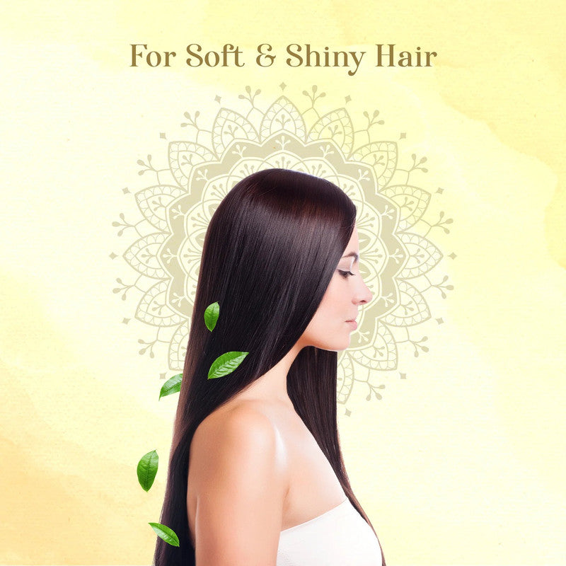 Medimix Henna Powder with 18 Herbs - For Soft & Shiny Hair - 100% Natural Hair Color - Controls Damage and Keeps Hair Moisturized  - 150 gm