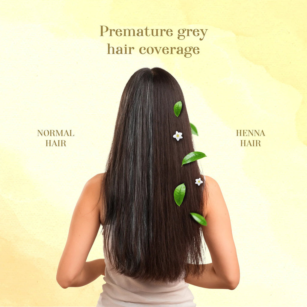 Medimix Henna Powder with 18 Herbs - For Soft & Shiny Hair- 100% Natural Hair Color - Controls Damage and Keeps Hair Moisturized  - 400 gm