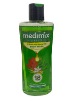 Medimix Herbal Bodywash with 18 Herbs Natural Oil - For Blemish Free Skin - Free from SLES, Alcohol, Paraben & Soap - Provides Natural Nourishment  - 300 ml
