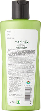 Medimix Lakshadi Bodywash Free From Sles, Soap, Alcohol, and Paraben Moisturizing and Soothing Natural Glycerine with Lakshadi Oil300Ml