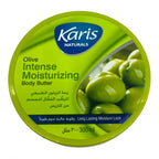 Karis Naturals Intense Moisturizing with Olive Body Butter  - Long Lasting Moisture Look - Help Rebuild Skin Moisturise - 300 ml