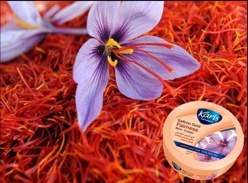 Karis Naturals Fairness Skin with Saffron Gold  Skin Cream - For Visibly Fairer Skin - Clear Skin & Glow - 200 ml